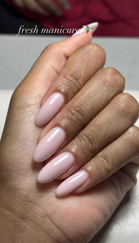 Ballet Nails Color, Russian Manicure Long Nails, Gel X Apres Nails, Ballerina Nails Aesthetic, Nail Color Pale Skin, Russian Manicure Gel, Nail Calendar, Round Nails Long, Nails Long Natural