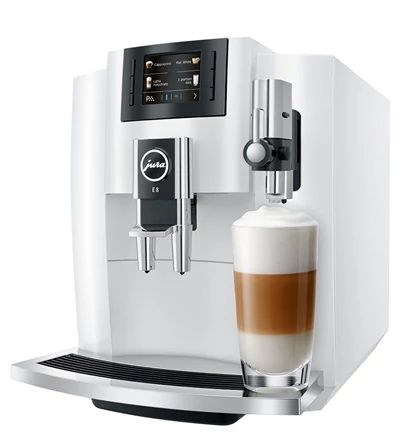 E8 - JURA USA Jura Coffee Machine, Espresso Macchiato, Espresso Machine Reviews, Burr Coffee Grinder, Coffee Aroma, Automatic Espresso Machine, Automatic Coffee Machine, Milk Foam, Espresso Maker