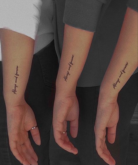 Fine Line Word Tattoo Women, Last Name Tattoo Placement, Word Arm Tattoos For Women, Word Tattoo Placement For Women, Wrist Script Tattoo, Camper Tattoo, Arm Writing Tattoo, Fine Line Script Tattoo, Script Tattoo Placement