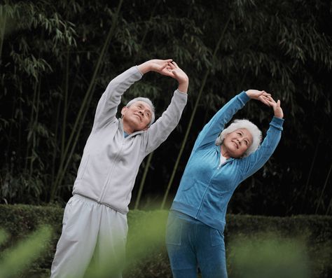 Timber Woods is designed to promote a retirement-friendly, low-maintenance, cost-effective lifestyle just for you! Walking Bad, Stretching Program, Person Photography, Everyday Workout, Calf Muscles, Nursing Home, Timber Wood, Old People, Couple Photography Poses