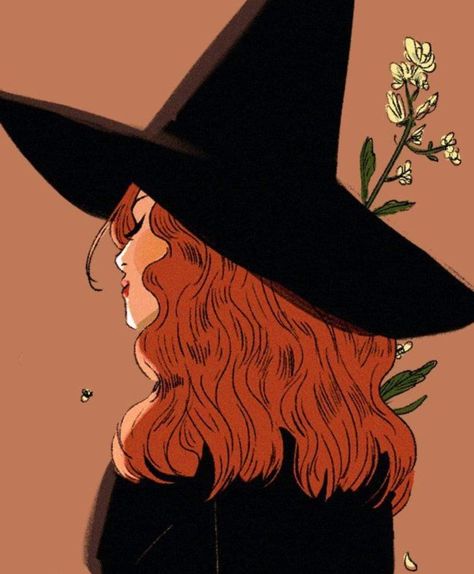 Red Hair, Ginger, Witch, Orange, Red, Hair