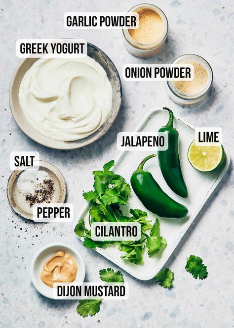 Jalapeno Greek Yogurt Dip, Greek Yogurt Chipotle Dressing, Greek Yogurt Jalapeno Dressing, Greek Ranch Dressing, Greek Yogurt Butter Chicken, Savory Greek Yogurt Dip, Homemade Dips For Veggies, Healthy Dips For Veggies, Greek Yogurt Sauce Recipes