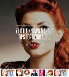 7 #Little Known #Makeup Tips for Redheads ... - Makeup Makeup Ideas For Redheads, Ginger Makeup, Red Hair Brown Eyes, Makeup Tips For Redheads, Red Hair Makeup, Natural Redheads, Red Hair Green Eyes, Red Hair Blue Eyes, Redhead Makeup