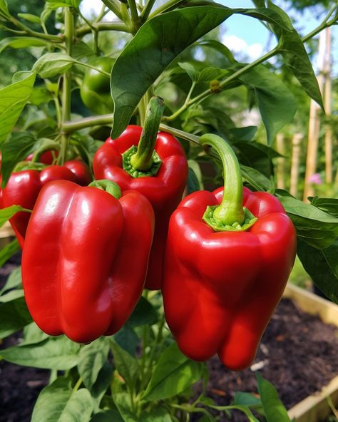 The right way to fertilize peppers for the biggest harvest ever Bell Pepper Plant, Stuffed Peppers Healthy, Pepper Plant, Growing Your Own Food, Regenerative Agriculture, Garden Hacks, Craft Market, Market Display, Victory Garden