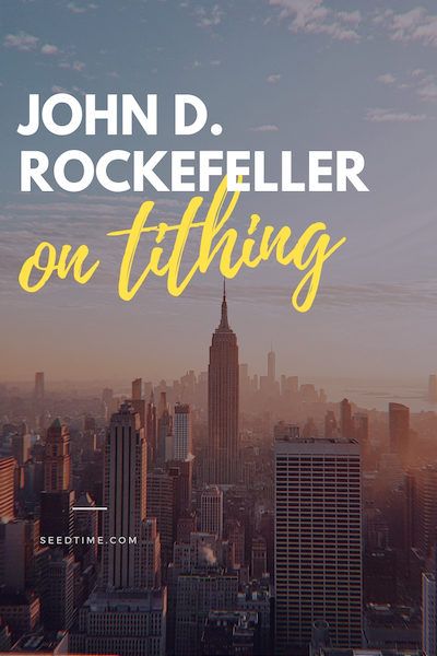 Regardless of where you stand on the issue of tithing, the Bible is clear as day about giving. And I think Mr. Rockefeller was onto something with this quote. Let's take a look at what John D. Rockefeller said about tithing! #tithing #rockefellerquotes #johndrockefeller #faithandfinances #tithingexperience Tithing Quotes, Tithing Lesson, Biblical Stewardship, First Salary, First Million, John D Rockefeller, One Million Dollars, Bible Study Lessons, Million Dollars