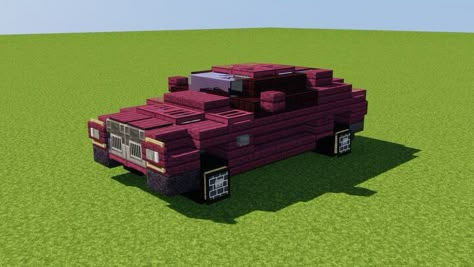 Minecraft Car Build, Minecraft Car Design, Car Minecraft, Minecraft Cars, Minecraft Park, Minecraft Vehicles, Minecraft Car, Minecraft Modern City, Minecraft City Buildings