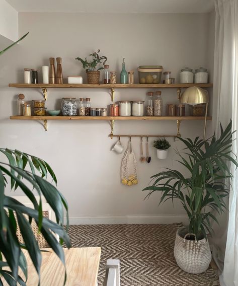 Floating Wood Shelves Dining Room, Shelf Above Dining Table, Kitchen Long Shelf, Shelving Dining Room, Small Dining Room Shelves, Long Shelf Kitchen Wall, Shelf Dining Room Wall, Shelving Dining Room Wall, Dining Room Wall Shelving