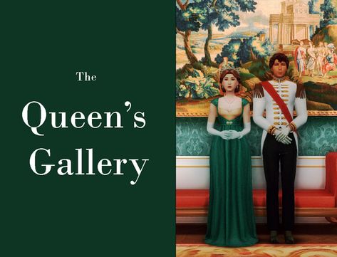 [TS4 CC] The QUEEN'S GALLERY Collection!! | AnachroSims on Patreon Medieval Outfit, Royal Family Portrait, Royal Furniture, Casas The Sims 4, The Sims 4 Download, Sims 4 Cc Packs, Sims 4 Cc Furniture, I Am So Happy, Ts4 Cc