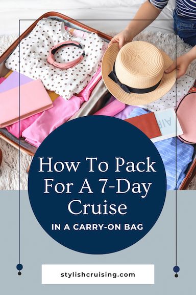 Helpful Tips For How To Pack For A Seven-Day Cruise In A Carry-On (2024) How To Pack For A Cruise In A Carry On, Packing Light For Caribbean Cruise, Cruise Carry On, Seven Day Cruise Packing List, One Week Cruise Packing List, Packing For A Cruise In A Carry On, 6 Day Cruise Packing List, Minimalist Cruise Packing, What To Pack For A 7 Day Cruise