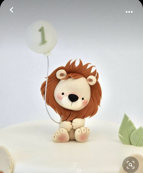 Lion First Birthday Cake, Lion Cake Ideas, Lion Cakes For Kids, Lion Birthday Cake, Lion Cake, Baby Boy Birthday Cake, Lion Birthday, Baby First Birthday Cake, Baby Birthday Decorations