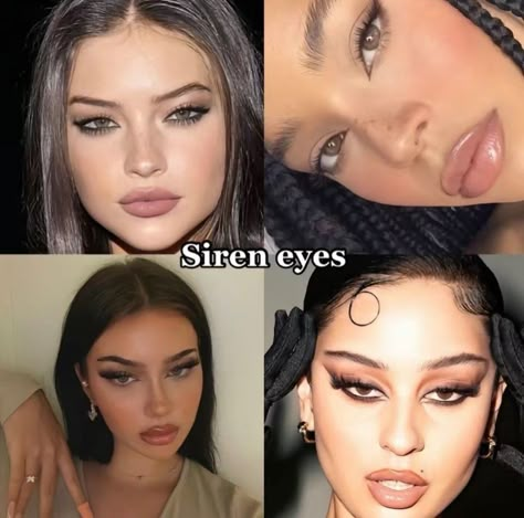 Siren Eye, Types Of Makeup Looks, Siren Eyes, Ethereal Makeup, Types Of Makeup, Cute Makeup Looks, Aesthetic Eyes, Makeup Looks Tutorial, Makeup Makeover