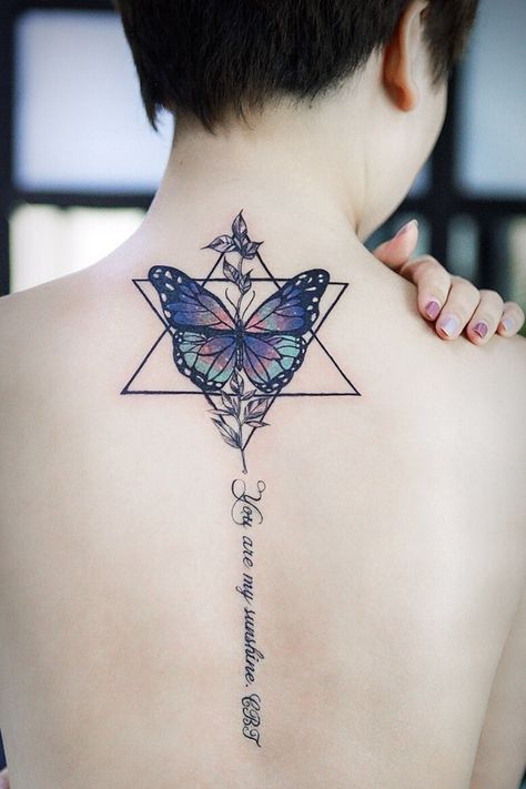 Black And White Butterflies, A Butterfly Tattoo, Underboob Tattoo Designs, Empowering Tattoos, Unique Butterfly Tattoos, Butterfly Tattoo Meaning, Abstract Tattoo Designs, Tattoo Meanings, Butterfly Tattoos For Women