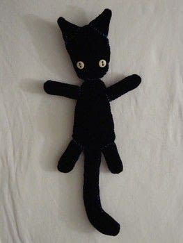 Cute Sewn Plushies, Hand Sewed Stuffed Animals, Stuffed Sock Animals, Hand Sew Plushies, Diy Cat Gifts For People, Sewing Ideas Plushies, Sewed Stuffed Animals, Easy Plushies To Sew, Embroidered Stuffed Animals