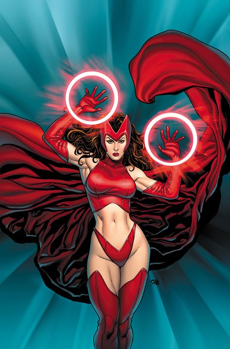 Artist: Frank Cho (Scarlet Witch) Frank Cho, Scarlet Witch Marvel, Scarlett Witch, Arte Dc Comics, Comics Girls, Marvel Comics Art, Marvel Girls, Ms Marvel, Marvel Women