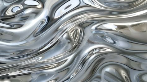 Macro photography of organic texture of liquid silver, background with closed up detailed natural metallic structure royalty free stock image Nice Aesthetic, Silver Texture, Liquid Silver, Organic Textures, Silver Background, Ipad Wallpapers, Youtube Banner, Spotify Covers, Ipad Wallpaper