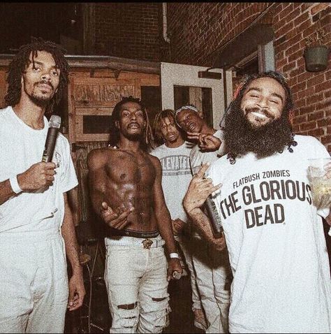 Zombie Juice, Nba Streetwear, The Underachievers, Flatbush Zombies, Urban Music, Real Hip Hop, Hip Hop Art, Tv Girls, Hip Hop Rap