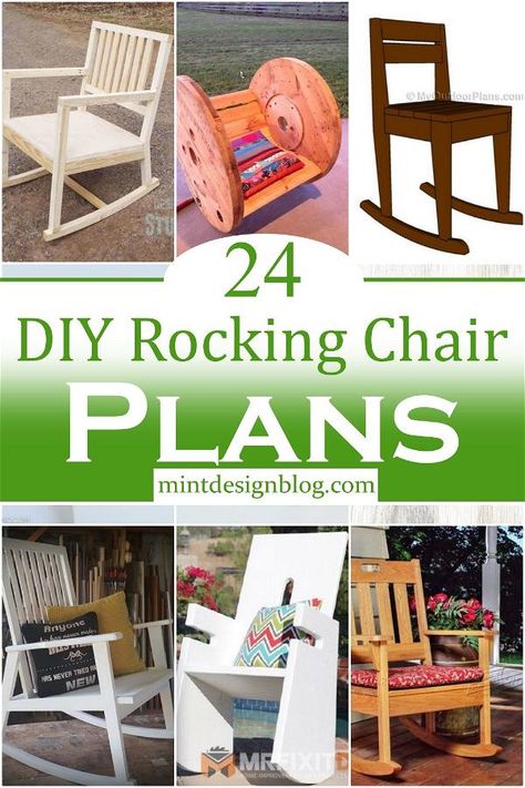 Diy Rocking Chair Plans, Rocking Chair Woodworking Plans, Toddler Rocking Chair, Diy Rocking Chair, Rocking Chair Plans, Wooden Rocker, Chair Woodworking Plans, Diy Seating, Adirondack Rocking Chair