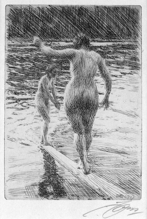 Anatomy for Artists | Facebook Anders Zorn, A Drawing, 귀여운 동물, Figurative Art, Figure Painting, Portrait Drawing, Figure Drawing, Female Art, Drawing Sketches