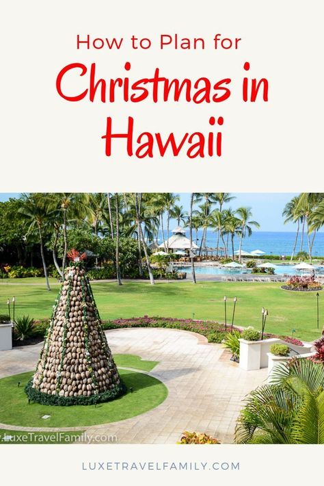 Spending Christmas in Hawaii? via @luxetravelfam #hawaiitravel #familyvacation #multigentravel Hawaii School, Clay Village, Christmas In Hawaii, Beach Photography Friends, Tahiti Travel, Hawaii Sea, Where Is Bora Bora, Beautiful Beaches Paradise, Best Island Vacation