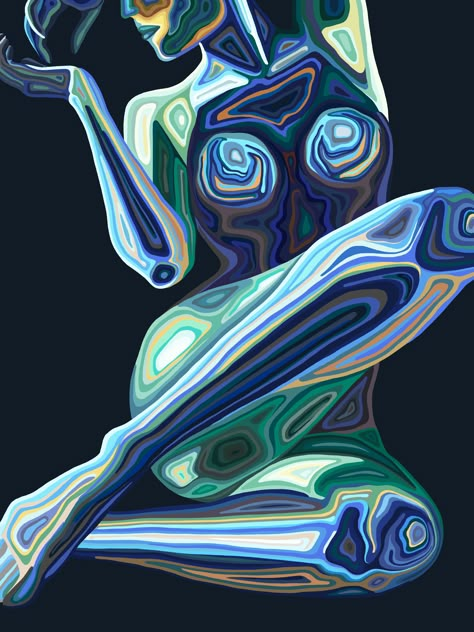 Body Wallpaper Art, Human Energy Art, Female Figure Artwork, Dancing Wall Art, Modern Digital Art, Human Body Art Painting, Paintings Of Bodies, Feminine Body Art, Art About Healing