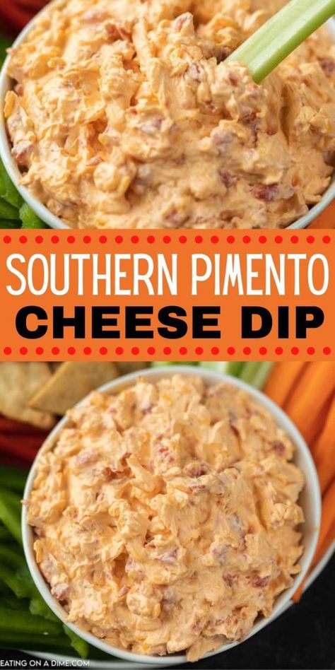 Pimento Dip Recipe, Old Fashioned Pimento Cheese Recipe, Bacon Pimento Cheese, Pimento Cheese Recipe Easy, Pimento Cheese Dip Recipe, Pimento Cheese Recipe, Pimento Cheese Dip, Cheese Spread Recipes, Pimento Cheese Sandwiches