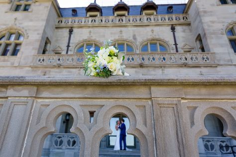 The bride and groom through a stone rosette at Ochre Court Mansion in Newport, RI Tags:  Ochre Court Wedding Photos, Ochre Court Mansion in Newport RI, Salve Regina University wedding, Newport RI wedding photos, Newport RI wedding photo locations, Cliff walk newport wedding photography, artistic wedding photos, wedding photo poses, wedding photo ideas, rhode island wedding photo locations Salve Regina University, Wedding Photo Poses, Newport Ri Wedding, Salve Regina, Photography Artistic, Poses Wedding, Newport Wedding, Court Wedding, Rhode Island Wedding