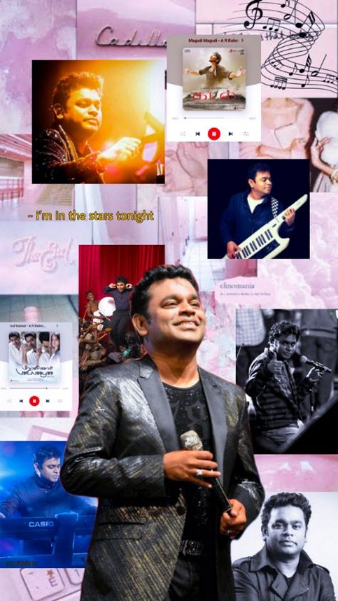 Ar Rahman Aesthetic Poster, Ar Rahman Poster, Tamil Music Aesthetic, Tamil Music Directors, Ar Rahman Aesthetic, Music Bollywood, Loneliness Photography, Moms Photography, Movie Collage