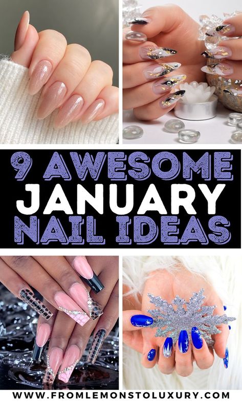 january nail ideas Nail Ideas Short Square, Nail Ideas January, Nail Designs January, Nail Ideas Almond Shape, Nail Designs New Years, Nail Ideas Square, Nail Ideas Blue, January Nail Ideas, Nail Ideas Almond