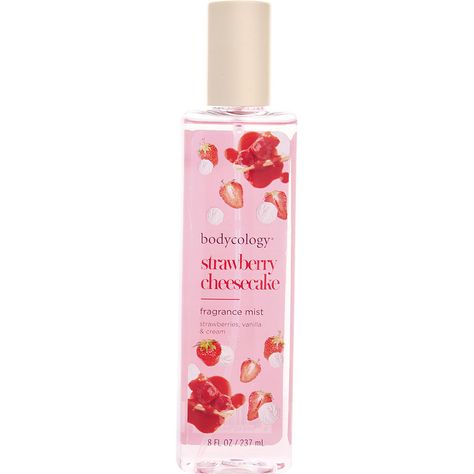 Bodycology Strawberry Cheesecake Perfume for Women by Bodycology at FragranceNet.com® Wish List For Teens, Strawberry Cosmetics, Strawberry Perfume, New Ear Piercing, Tiffany Box, Bath And Body Care, Vanilla Cream, Strawberry Cheesecake, Fragrance Mist