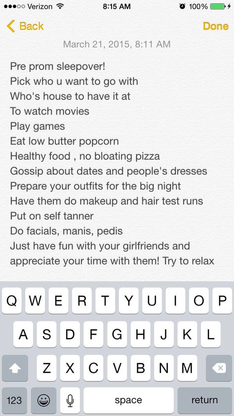 Prom Sleepover, Sleepover Checklist, Prom Checklist, Prom Prep, Party Outfit Night, Prom 2k17, Prom Tips, Prom Planning, Prom Goals