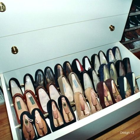 Shoe Storage Solutions Ideas De Closets, Deep Closet, Shoe Drawer, Creative Shoes, Laundry Room Storage, Trendy Bedroom, Closet Designs, Closet Bedroom, Shoe Organizer