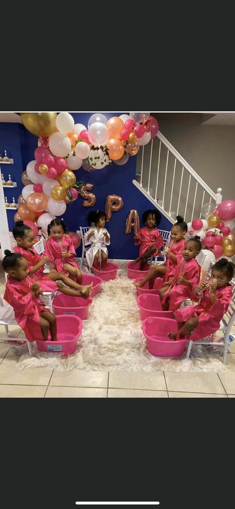 Spa Sleepover Party, Spa Party Decorations, Birthday Sleepover Ideas, Kids Spa Party, Best Hair Growth, Hair Growth Formula, Girl Spa Party, Sleepover Birthday Parties, Kids Spa