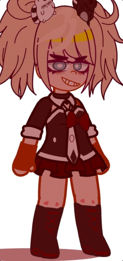 Of Junko Enoshima ideia🌞(gacha club)(Danganronpa) Junko Enoshima, Gacha Club, Danganronpa