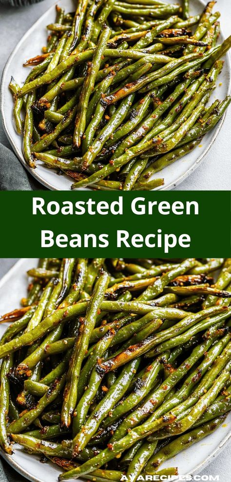 Need a simple recipe for your next gathering? Discover the magic of Roasted Green Beans, a versatile dish that enhances any meal. Its easy preparation and delightful taste make it a family favorite for all occasions. Veggie In Oven, Easy Fresh Green Beans, Roasted Beans Green, Broccoli And Green Beans Recipes, Airfryer Green Beans Recipes, Low Sodium Green Beans, Green Bean Recipes Roasted, Ways To Cook Green Beans, Make Ahead Green Bean Recipes