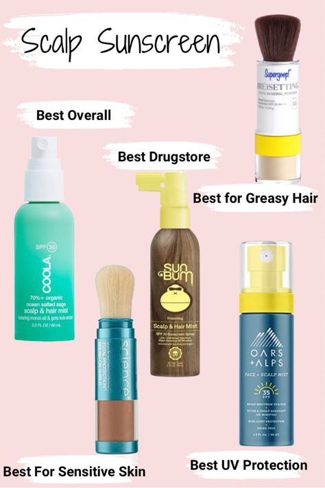 Scalp sunscreen Scalp Sunscreen, Beach Skin Care, Protect Hair From Sun, Hair Sunscreen, Dream Products, Summer List, Summer Necessities, Summer Safety, Sunscreen Oil