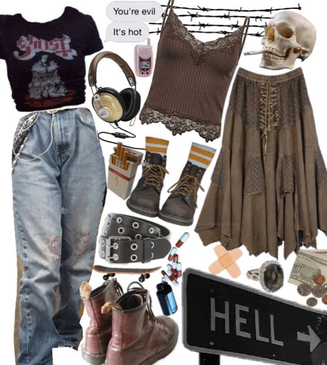 spring grunge Outfit | ShopLook Nature Grunge Aesthetic Outfit, Grunge Back To School Outfits, Grunge Outfits Spring, Stile Grunge Outfit, Spring Fairycore Outfits, Cottage Grunge Outfits, Spring Grunge, Cottagecore Grunge Outfits, Fairy Grunge Outfit Ideas