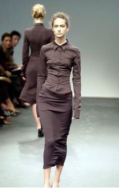 Jill Sander, Secretary Outfits, Librarian Chic, Business Clothing, Runway Outfits, A Skirt, Geek Chic, 인물 사진, Work Wardrobe