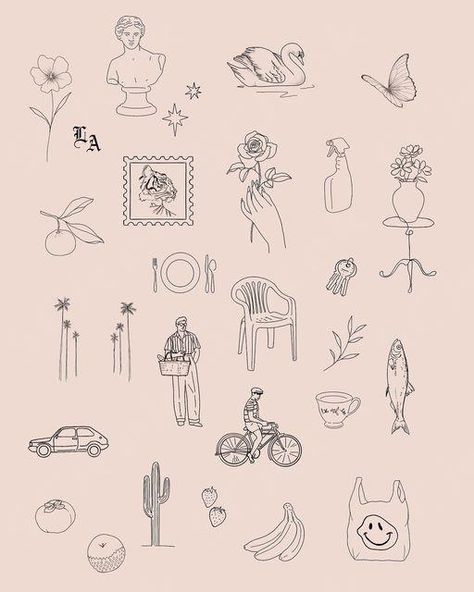 Find Line Tattoo Ideas, Mini Book Tattoos, Love On Tour Tattoos, Skin Doodles, Prince Tattoos, Fun Tattoos, Line Tattoo Ideas, Small Girly Tattoos, Flash Sheets