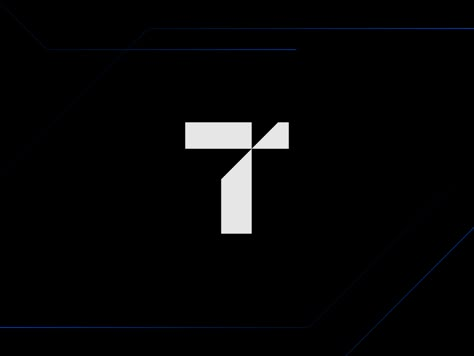 Tech T Symbol by Kasparas Sipavičius on Dribbble T Logos Ideas, Letter T Logo Design Ideas, Logo With T, T Logo Design Ideas, S Logo Design Ideas, T Letter Design, Letter T Design, T Symbol, Technical Logo