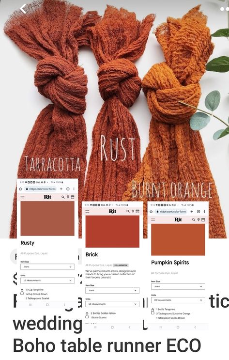 Rust Vs Burnt Orange, Rust Red Wedding Theme, Terracotta And Gray Wedding, Western Terracotta Wedding, Burnt Orange Wedding Palette, Burnt Orange Sage Green Wedding, Rust Color Palette Wedding, Burnt Orange And Olive Green Wedding, Terracota Wedding Color Scheme