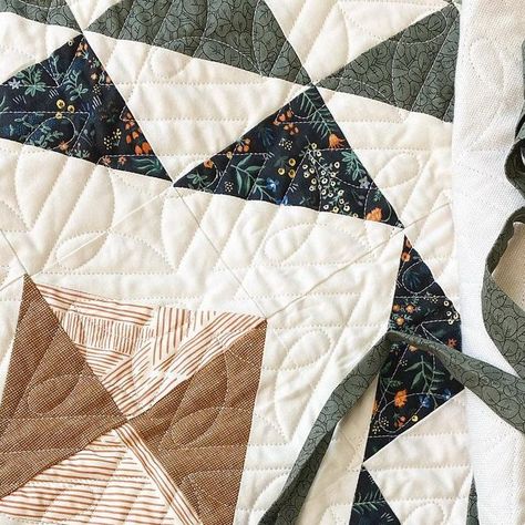 Morgan Kelly on Instagram: "Binding! First time using a dark print for my Diamond Ripples quilt. Can’t wait to see it finished! I have a binding tutorial in my story highlights! Pattern: #diamondripplesquilt by @thencamejune Quilting: @thequiltingsmith 💕" Morgan Kelly, Highlights Pattern, Binding Tutorial, Story Highlights, My Story, See It, Binding, First Time, Quilting