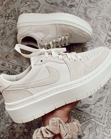 Womens Air Jordans 1, Women’s Nike Jordans, Nike Air Jordan 1 Low Elevate, Nike Shoes Women Platform, Nike Elevate Low Outfit, Cute Nike Sneakers, Nike Air Jordan 1 Elevate Low, Air Jordan 1 Elevate Low Outfit, Cute Sneakers Aesthetic