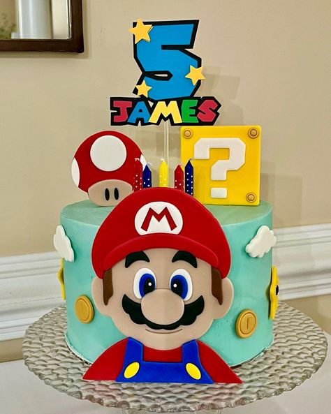 Luigi Cake, Mario Birthday Cake, Mario Bros Cake, Super Mario Cake, Video Games Birthday Party, Mario Cake, Luigi's Mansion, Video Games Birthday, Mario Birthday