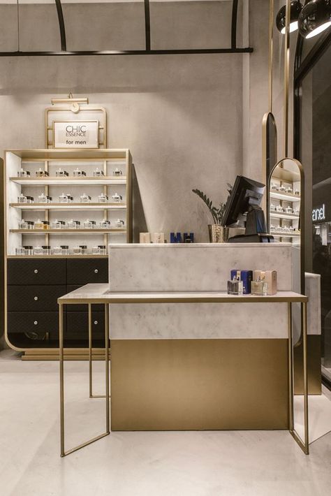 Jewelry Store Design, 카페 인테리어 디자인, Store Interiors, Perfume Store, Counter Design, Cosmetic Shop, Retail Store Design, Commercial Architecture, Boutique Interior