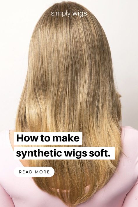 How Do I Make Synthetic Wigs Soft Again? How do you make synthetic wigs soft? Synthetic wigs are great for everyday wear but can get a little dry or frizzy after many outings. We let you know how to care for your synthetic wig and what not to do. Read more. How To Condition Synthetic Wigs, How To Soften Synthetic Hair Wigs, Diy Synthetic Wig Conditioner, How To Clean Synthetic Hair Wigs, How To Restore Synthetic Wigs, Washing Synthetic Wig, Wig Care Synthetic, Styling Wigs Synthetic, Synthetic Wig Styling