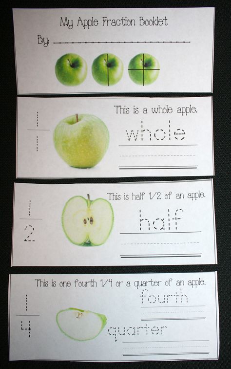 graphing apples, apple graph Apple Graph, Fraction Booklet, Using Apples, Writing Fractions, Fraction Lessons, Teaching Fractions, Fraction Activities, Math Graphic Organizers, Apple Activities