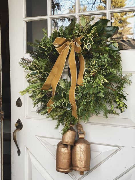 Garage Man Door, Nine And Sixteen, Wreath Making Party, Wreath Party, Holiday Favorite Recipes, Material Wreaths, Brunch Time, Minimalist Christmas, Wreath Making