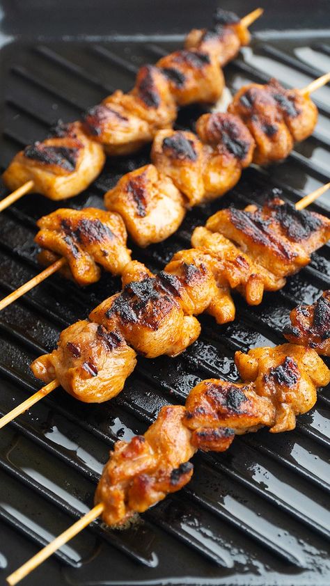 Satay Marinade, Salt And Chilli Chicken, Peanut Satay Sauce, Satay Skewers, Peanut Satay, Chicken Satay Skewers, Chicken Satay Recipe, Satay Recipe, Satay Chicken