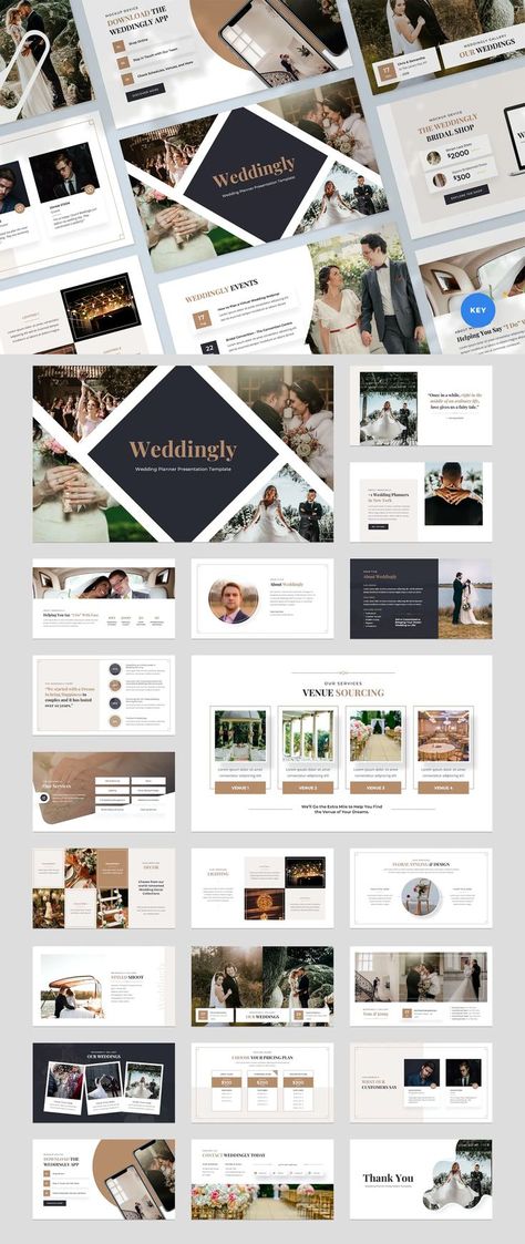 Event Planers, Google Slides Presentation, Slides Presentation, Presentation Slides Templates, Outdoor Wedding Decorations, Classy Wedding, Keynote Presentation, Presentation Slides, Wedding Templates