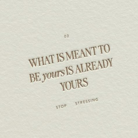 "What is meant to be yours is already yours." 💭⁠ ⁠ You Are Capable, What Is Meant To Be Quotes, Not Meant To Be Quotes, Vision Board2025, Mindset Monday, Finding Yourself Quotes, Widget Pics, Improve Life, Positivity Motivation